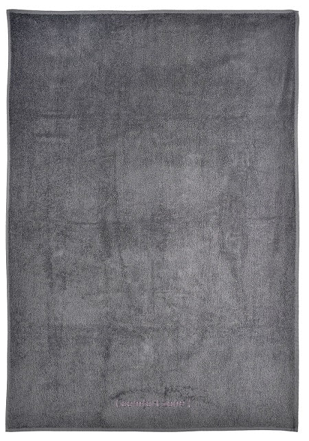 Gray Big Towel 100X150Cm 3 Pezzi
