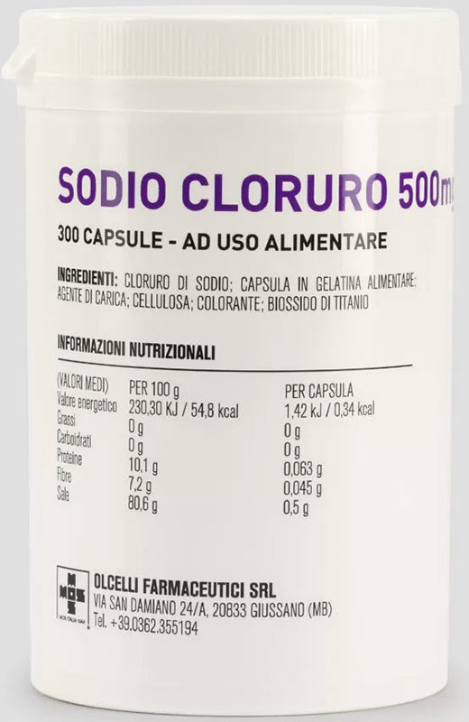 Sodio Cloruro 300Compresse 500Mg