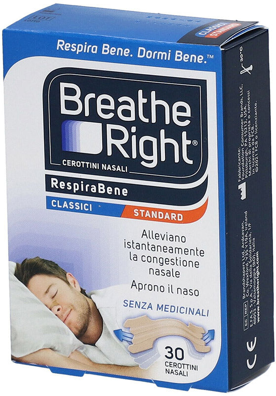 Breathe Right Classici 30 Pezzi