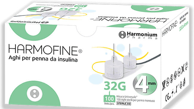 Ago Harmofine G32 4Mm 100 Pezzi