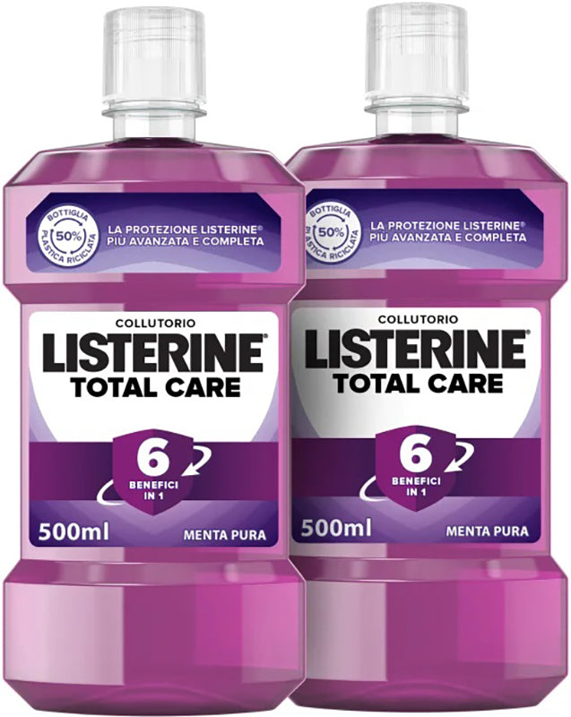 Listerine Total Care Zero 2 Pezzi