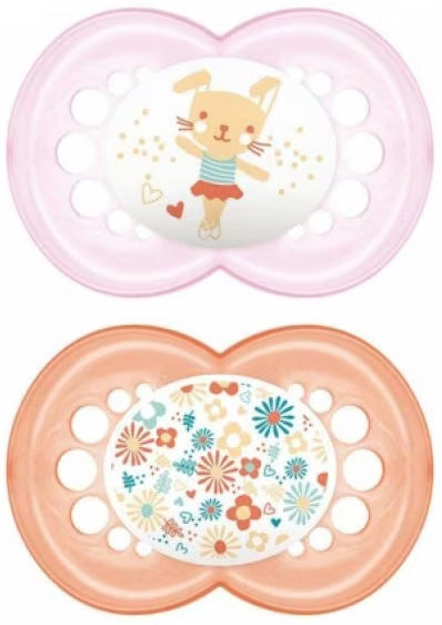 Mam Original 16+ Sil Femm 2 Pezzi