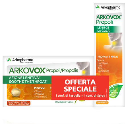 Arkovox Propoli Pack 24 Compresse+Spr