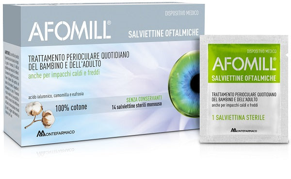 Afomill Salviettine Oft 14 Pezzi