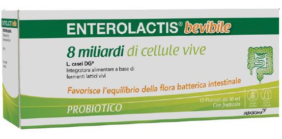 Enterolactis Bevibile 12 Flaconi da 10ml