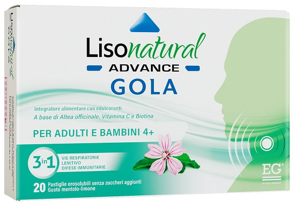 Lisonatural Advance Gola20 Pastiglie