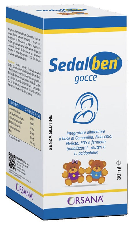 Sedalben Gocce 30ml Frutti Bos