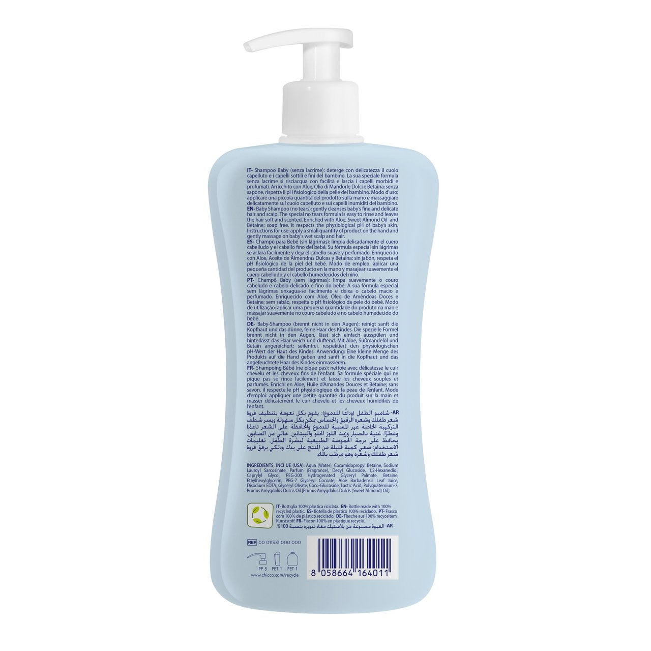 Chicco Natural Sensation Shampoo 500ml