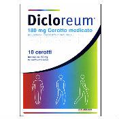 Dicloreum Antinfiammatorio Locale 10 Cerotti Medicati 180