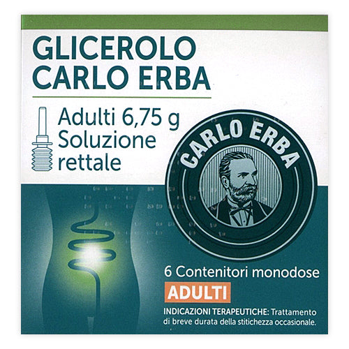 Glicerolo Adulti 6 Contenitori 6,75g