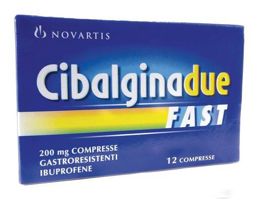 Cibalgina Due Fast*12 Compresse 200Mg