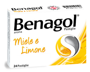 Benagol*24 Pastiglie Miele Limone