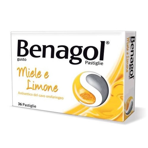 Benagol*36 Pastiglie Miele Limone