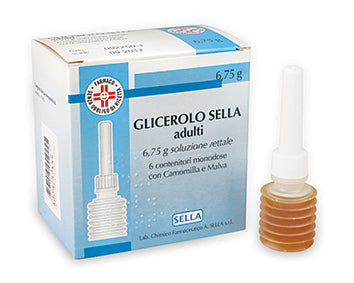 Glicerolo Sella*6Cont 6,75G