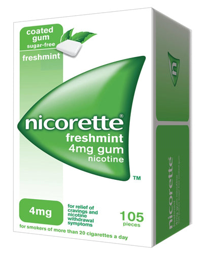 Nicorette*105Gomme Mast 4Mg Me