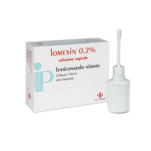Lomexin Soluzione Vaginale 5 Flaconi 150ml 0,2%