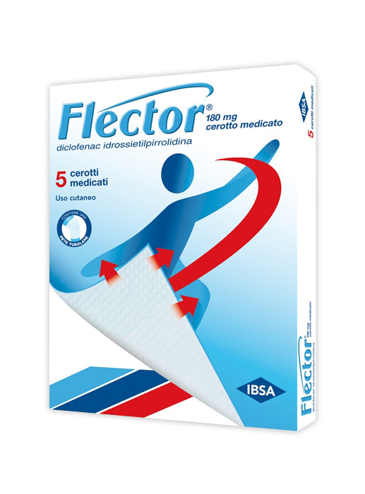 Flector 5 Cerotti Medicati 180mg