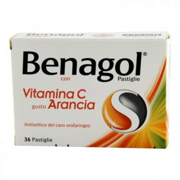 Benagol Vit C*36 Pastiglie Arancia