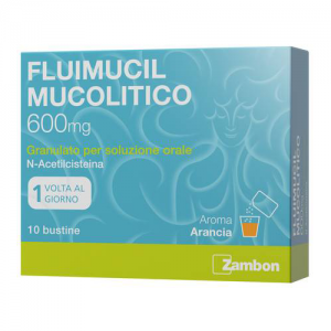 Fluimucil Mucolitico 10 Bustine 600mg