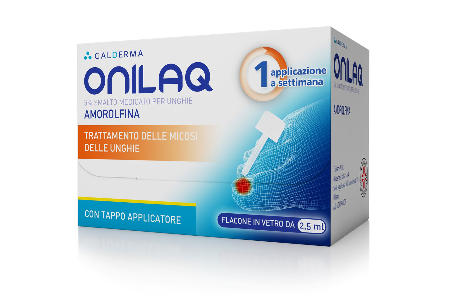 Onilaq*Smalto Unghie 2,5ml+Tap