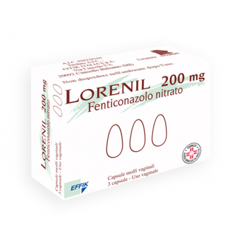 Lorenil*3Compresse Molli Vag 200Mg