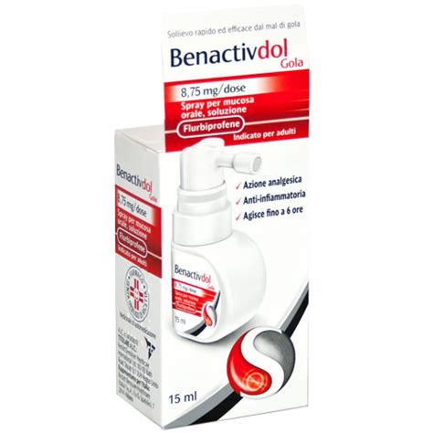 Benactivdol Gola Spray 15ml 8,75mg/dose