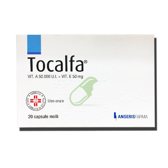 Tocalfa*20Compresse Molli 50000Ui+50