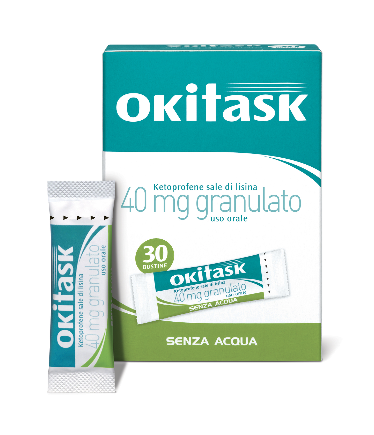 Okitask Granulato Orosolubile 30 Bustine 40mg