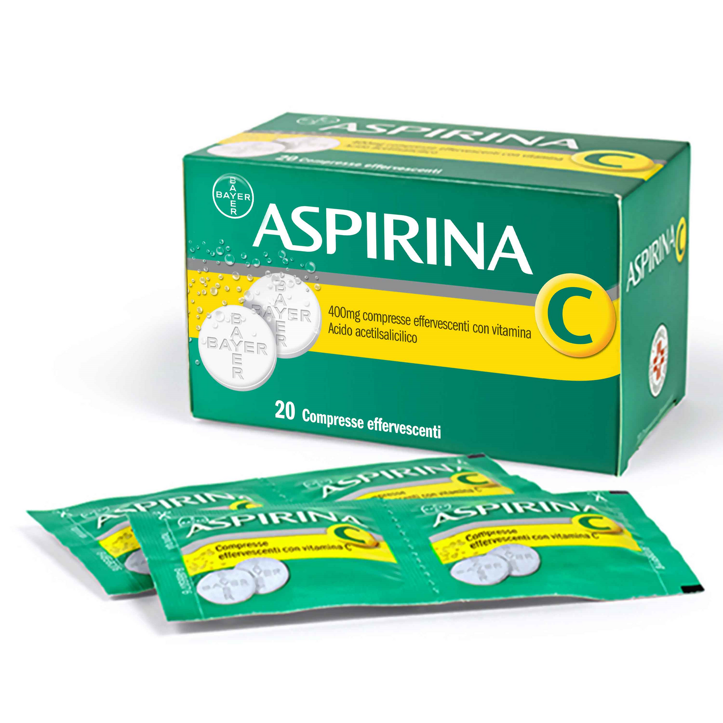 Aspirina C*20 Compresse Eff 400+240Mg