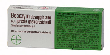 Becozym*20 Compresse Gastrores