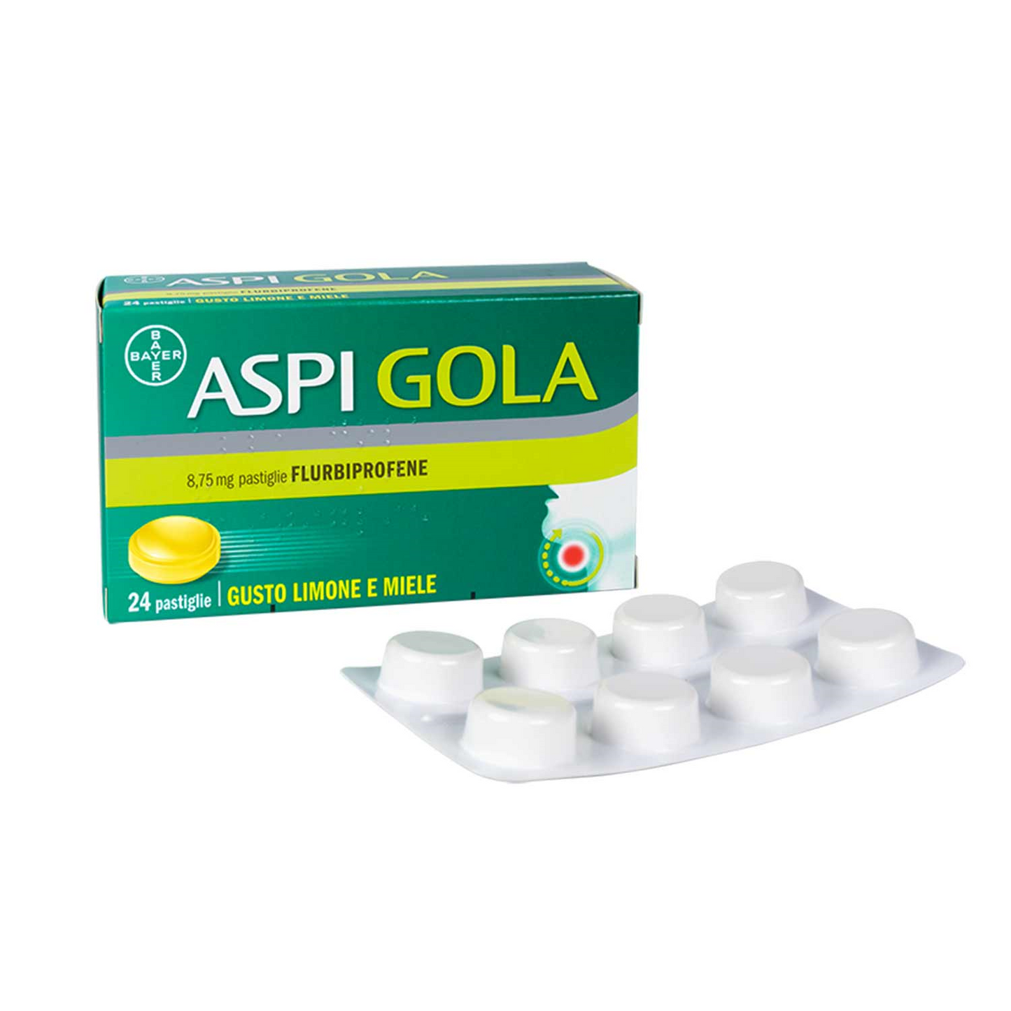 Aspi Gola*24 Pastigliel Lim Miele