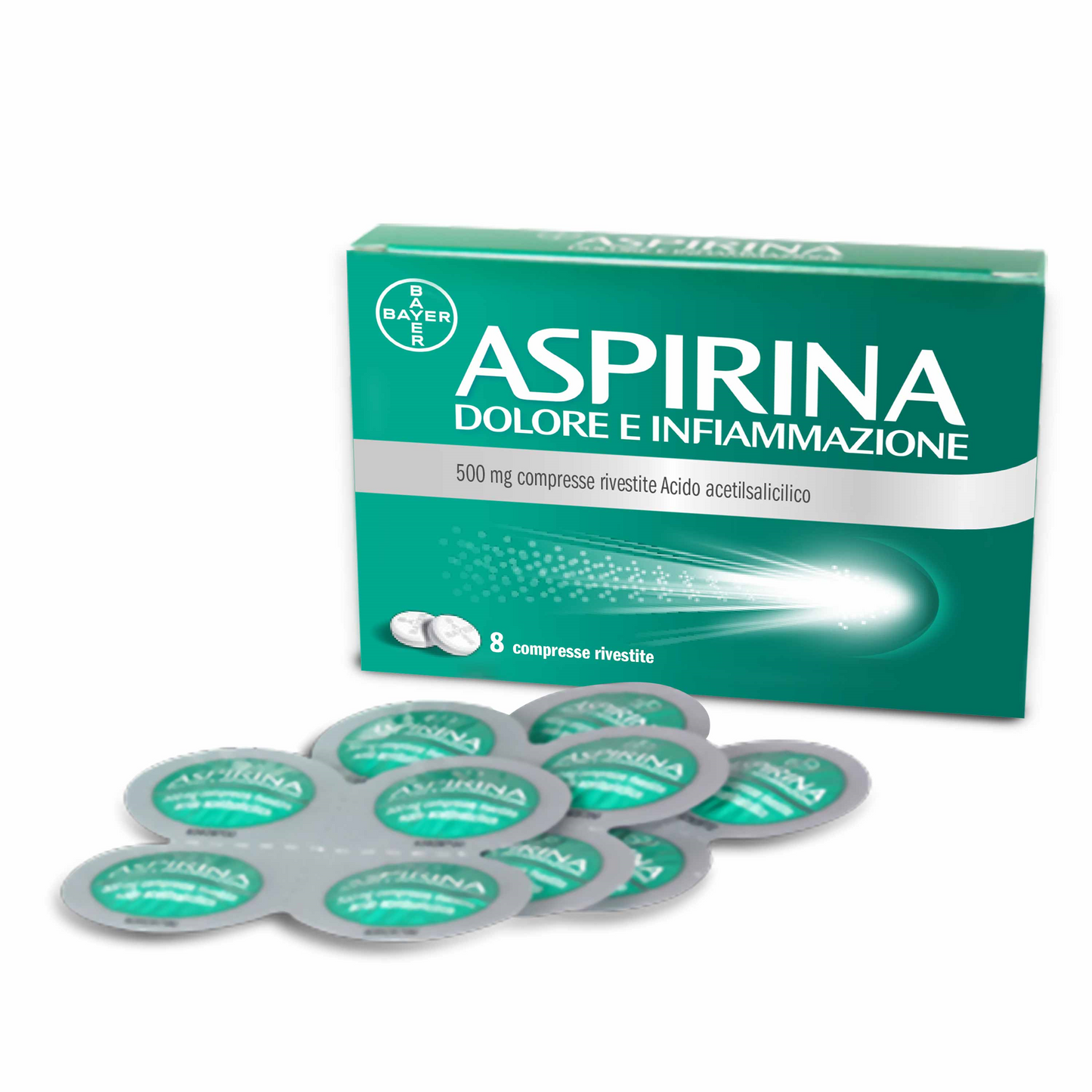 Aspirina Dolore Inf*8 Compresse 500Mg