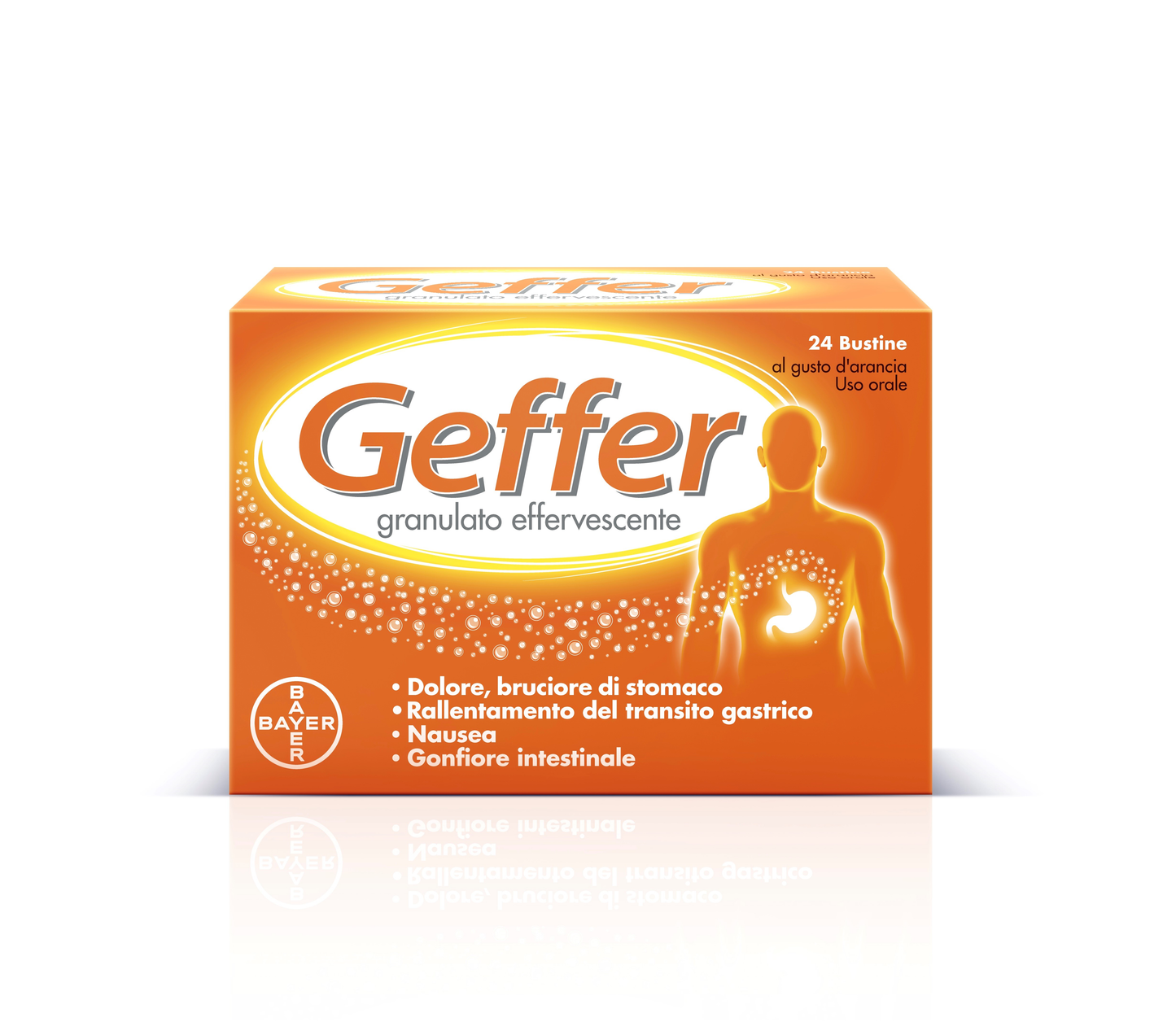 Geffer Granulato Orosolubile Effervescente 24 Bustine 5g