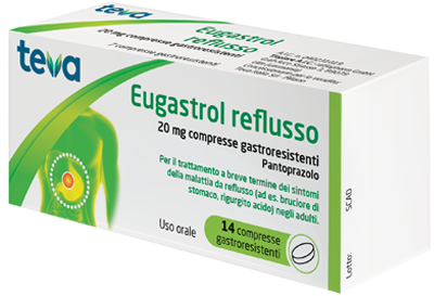 Eugastrol Reflusso*14 Compresse 20Mg