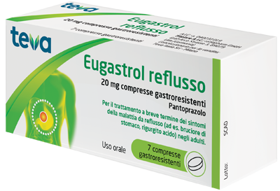 Eugastrol Reflusso*7 Compresse 20Mg