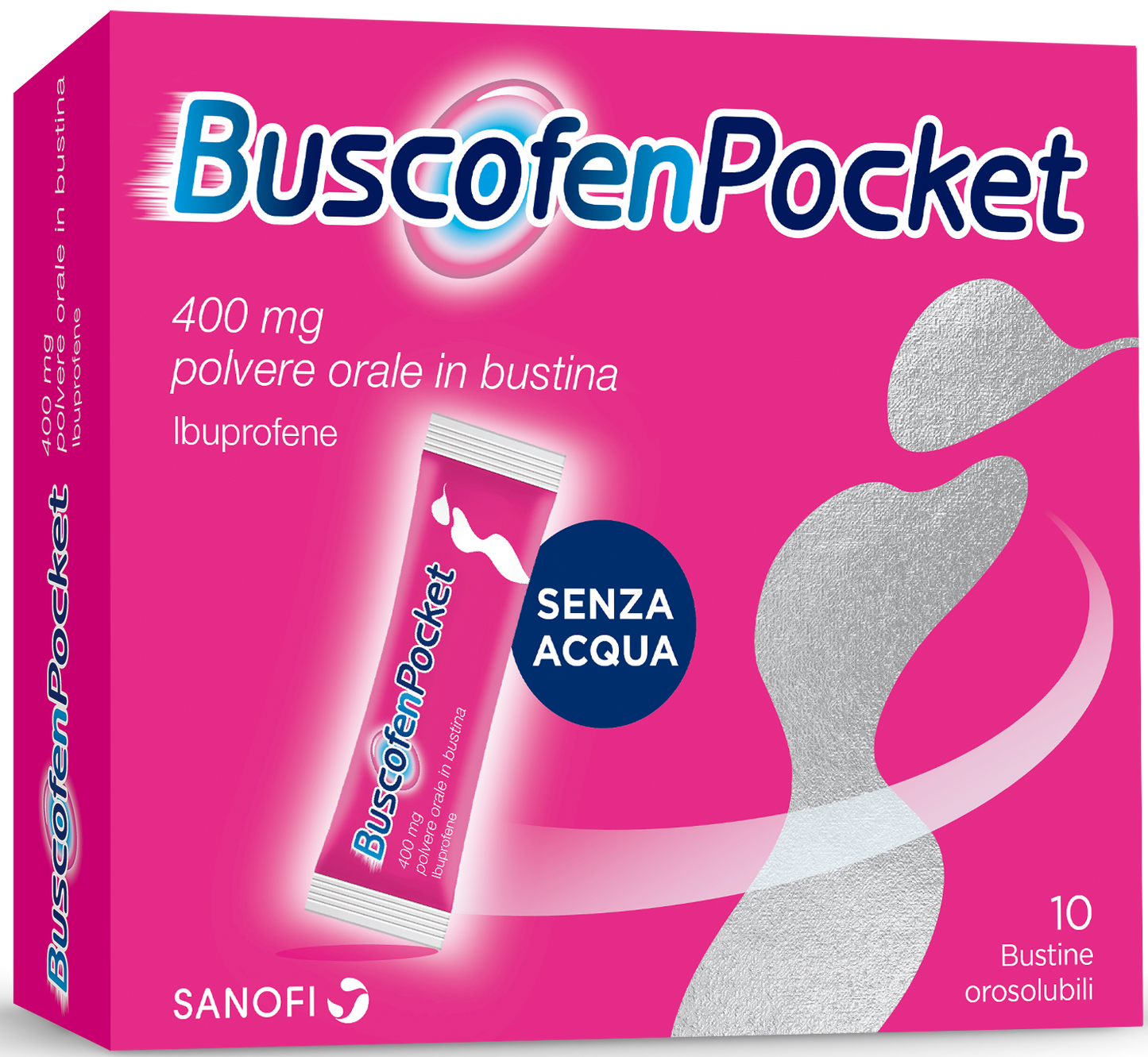 Buscofenpocket Orosolubile 10 Bustine 400mg