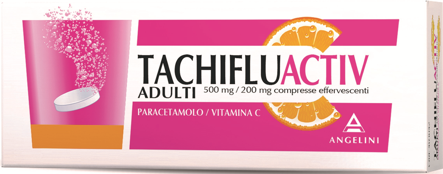 Tachifluactiv*12 Compresse 500+200Mg