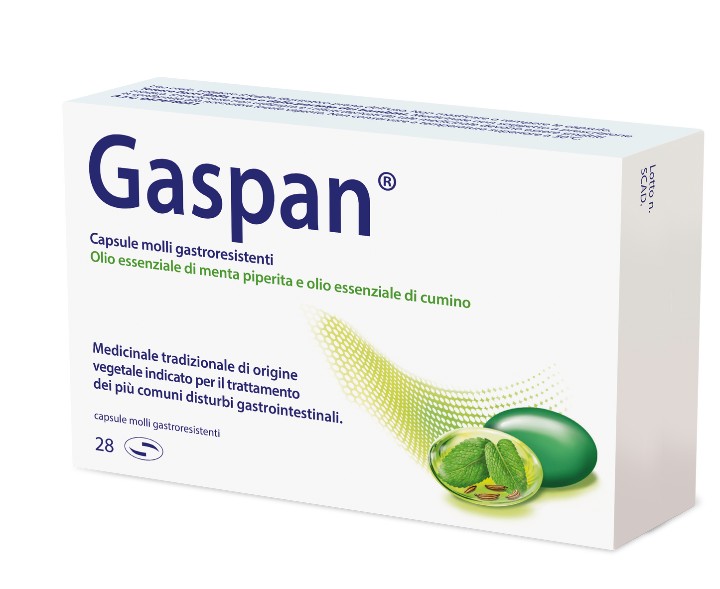Gaspan*28Compresse Molli Gastrores