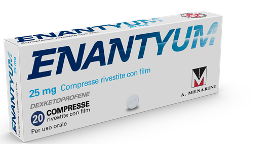 Enantyum*20 Compresse Riv 25Mg
