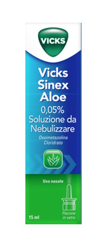 Vicks Sinex Aloe Nebulizzatore 15ml 0,05%