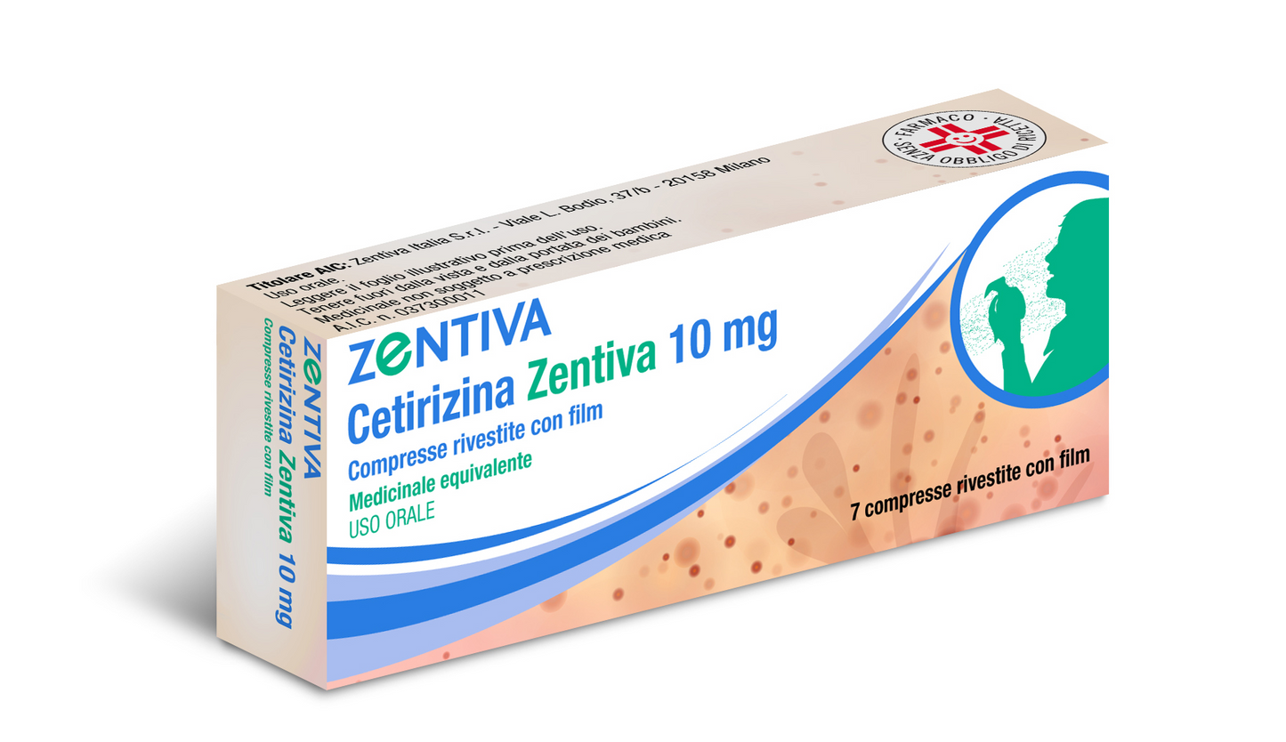 Cetirizina Zent*7 Compresse Riv 10Mg