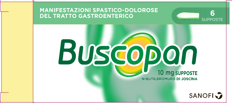 Buscopan*6Supp 10Mg