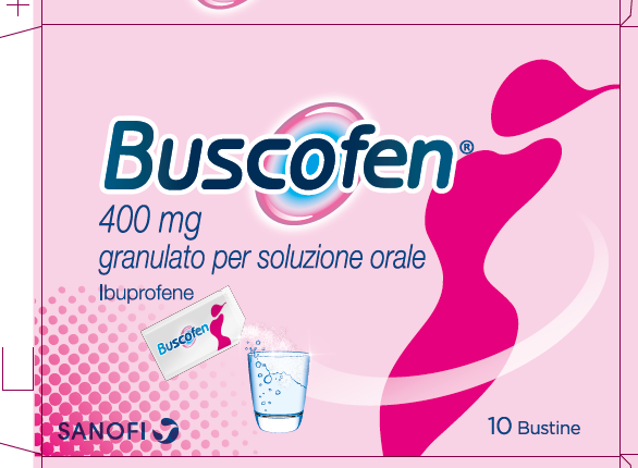 Buscofen Granulato 10 Bustine 400mg