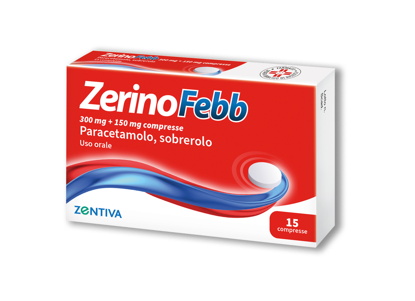 Zerinofebb*Ad 15 Compresse 300+150Mg