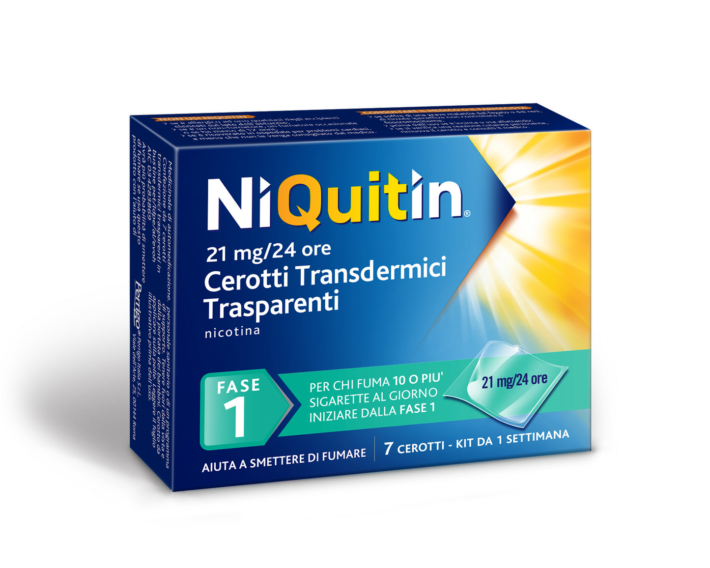 Niquitin 7 Cerotti Transdermici 21mg/24H
