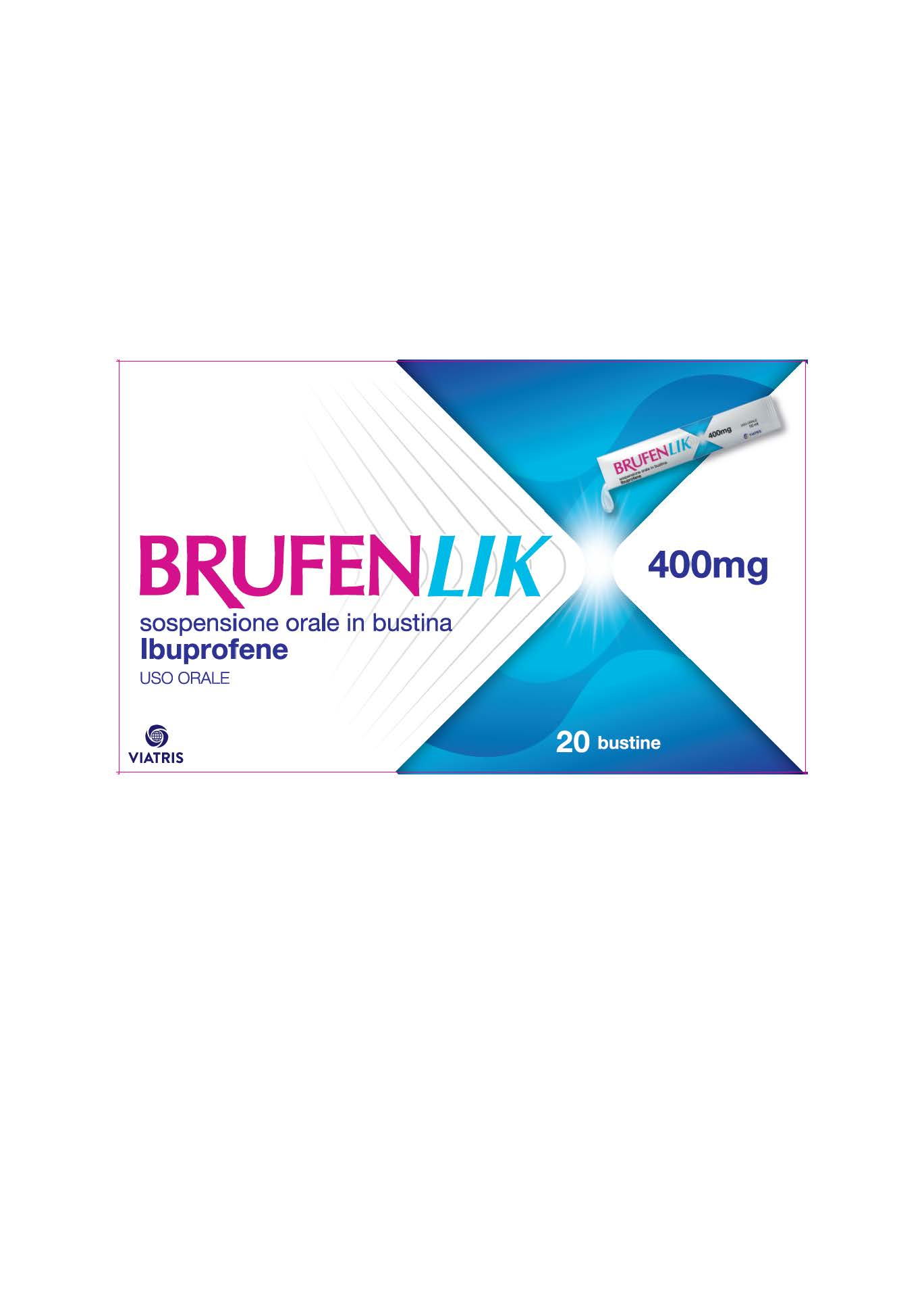 Brufenlik*20 Bustine 400Mg 10ml