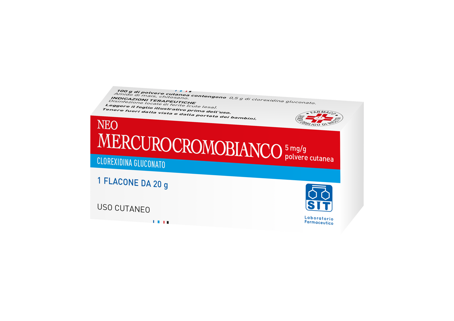 Neomercurocromo Bianco*Polv20G