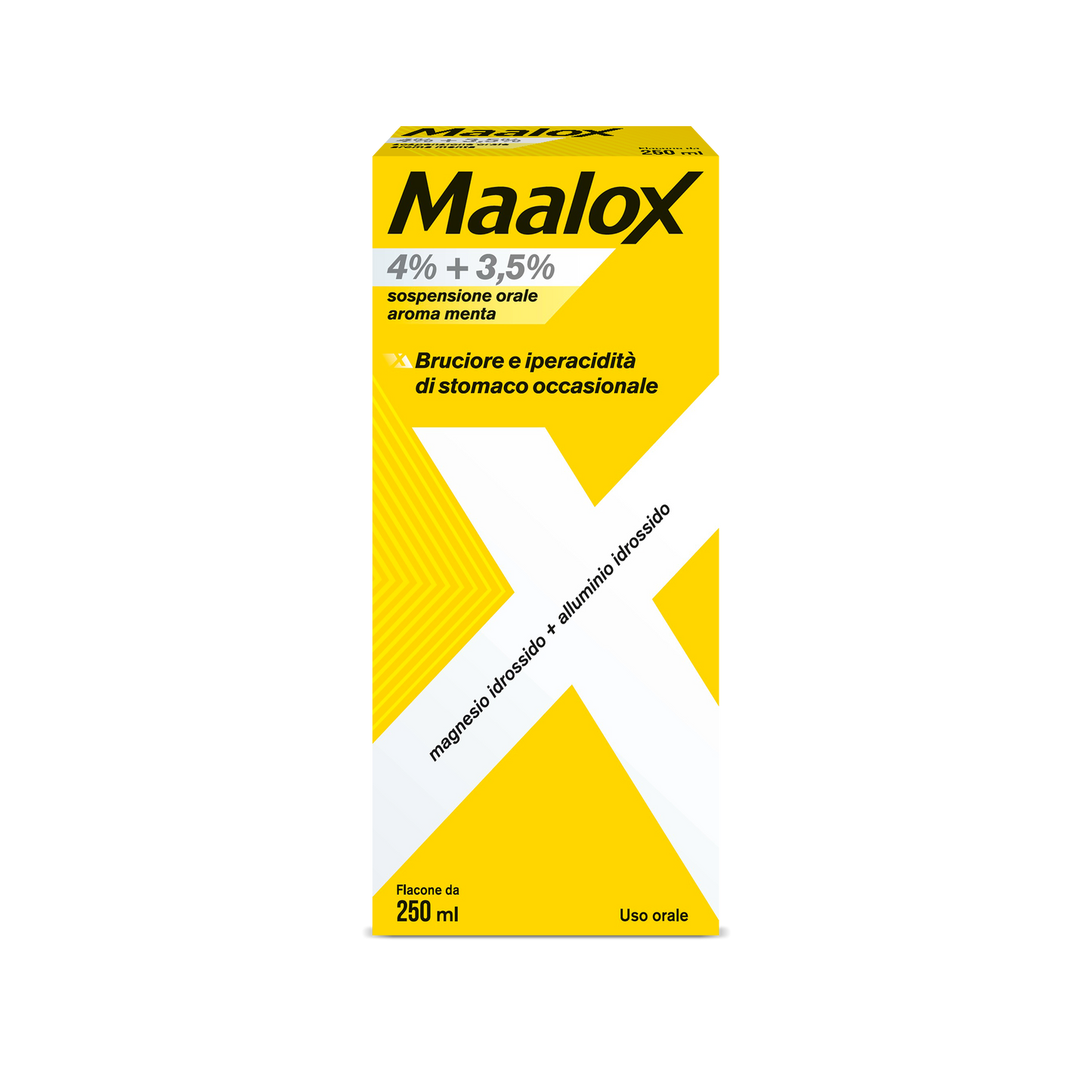 Maalox Sospensione Orale 250ml 4+3,5% Menta