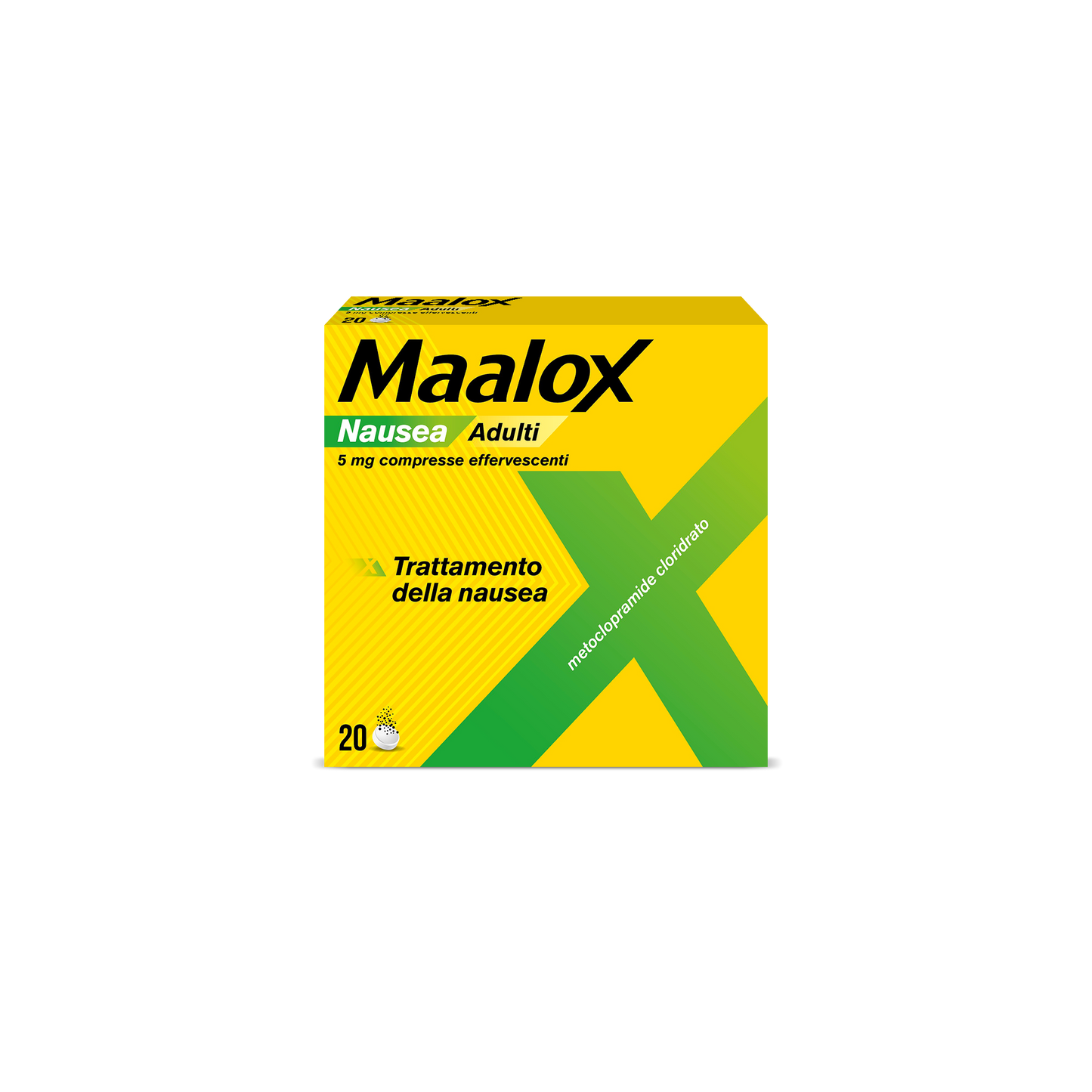 Maalox Nausea 20 Compresse Effervescenti 5mg
