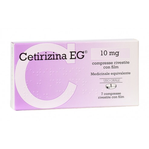 Cetirizina Eg*7 Compresse Riv 10Mg